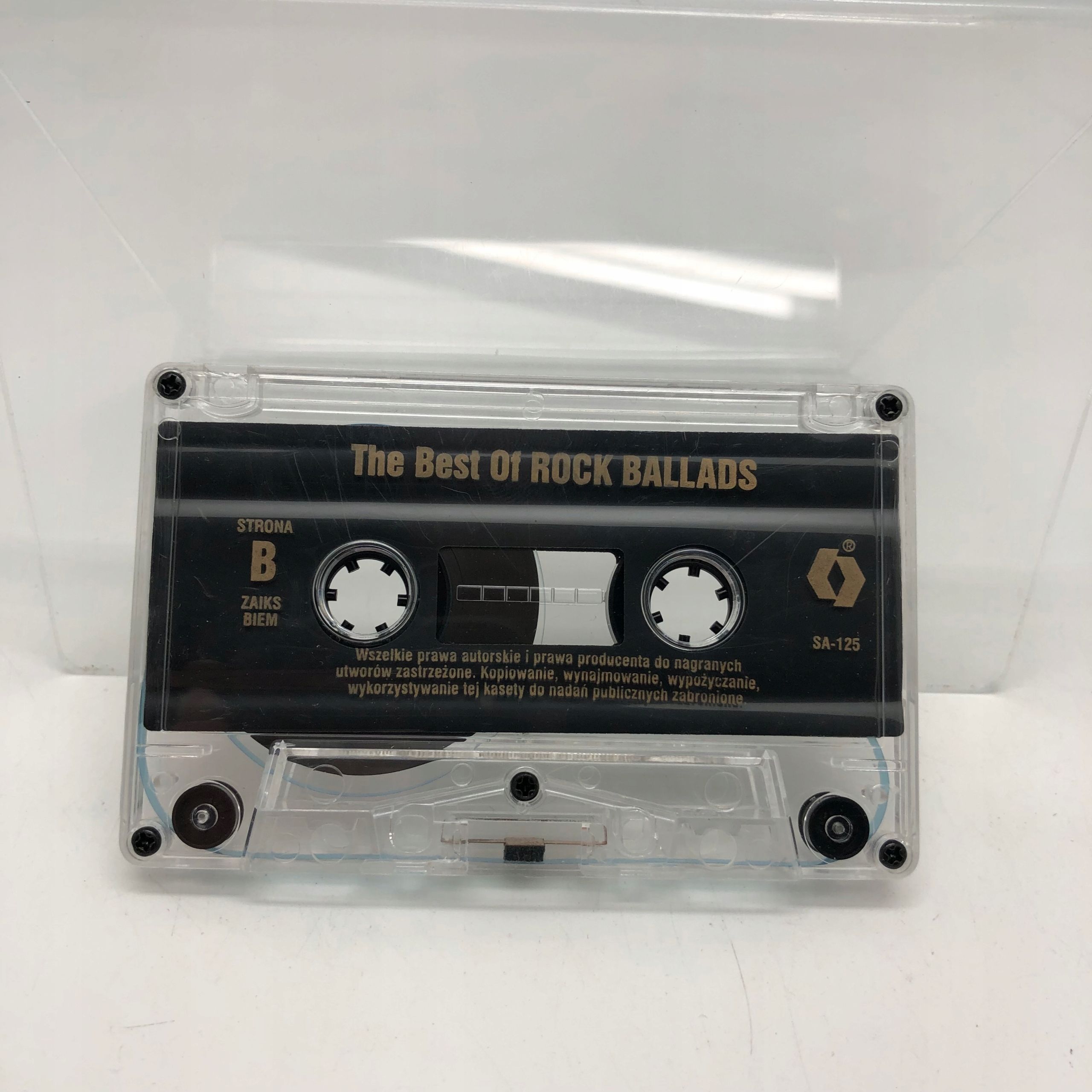 kaseta - various - the best of rock ballads