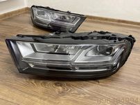Фари Audi Q7 4m FULL LED передні фары лэд Ауди ку7  фара діва права
