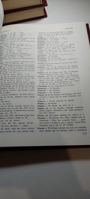 Dicionário Etimológico da Língua Portuguesa (5 Volumes)