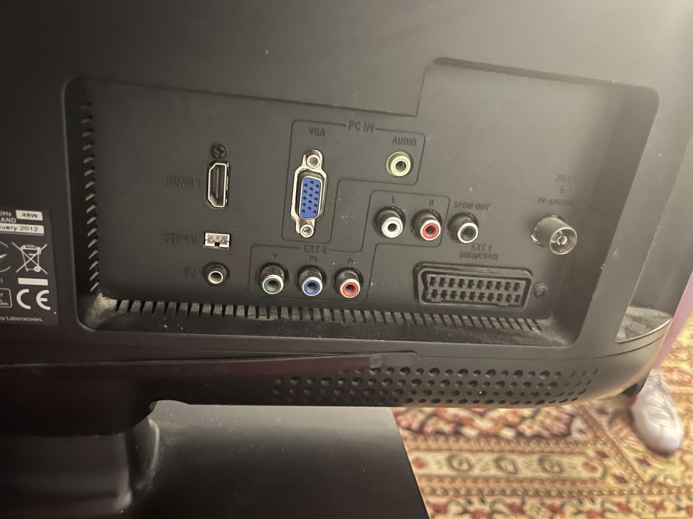 Telewizor 21 cali Philips Uszkodzony