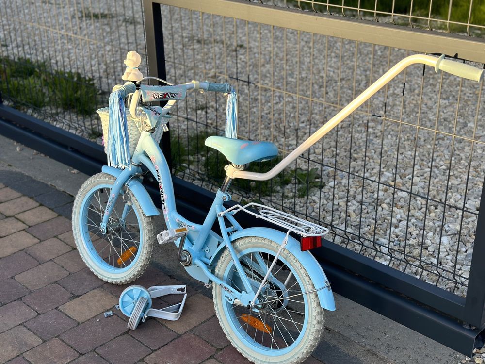 rower dla dziewczynki 16" MEXLLER VILLAGE błękitny