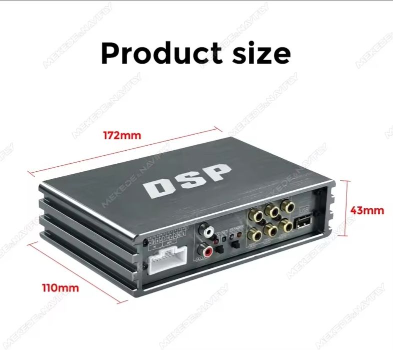 Wzmacniacz samochodowy DSP do Androida