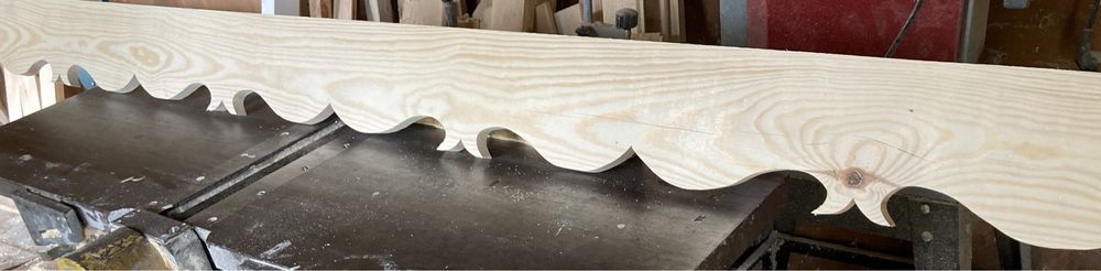 Deska czołowa okapowa ozdobna. Rozne wzory