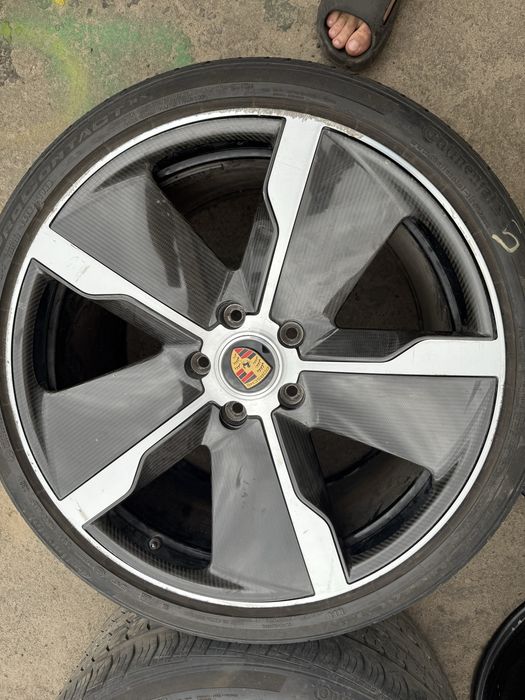 Титанові диски R21 Porsche taycan 4s