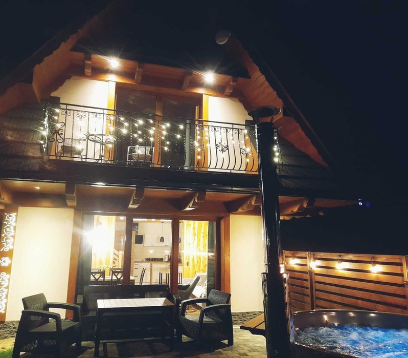 Ferie Domek w górach balia jacuzzi wolne domki na wyłączność Zakopane