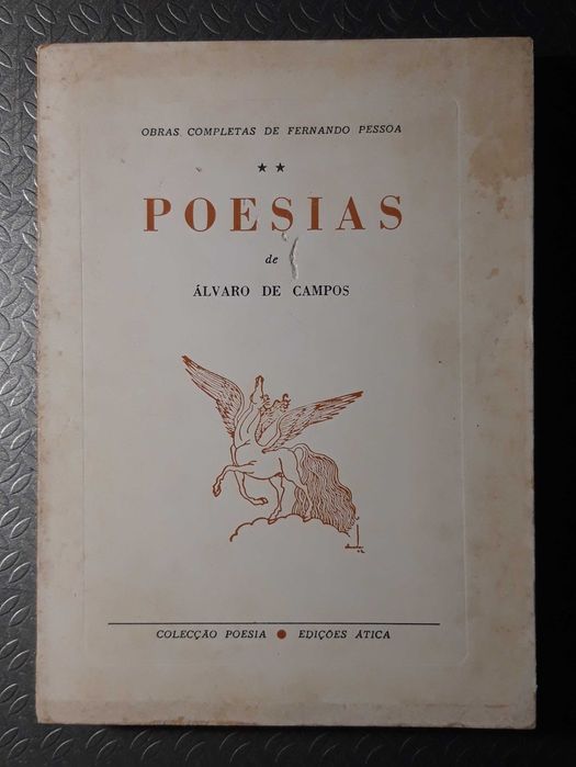 Livro Ref Par1 - Fernando Pessoa - Poesias de Álvaro Campos