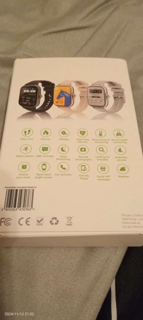 Wonderfit  sx3 zegarek