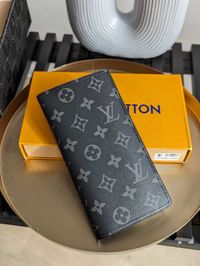 Кошелек Louis Vuitton черный Луи Виттон люкс качество