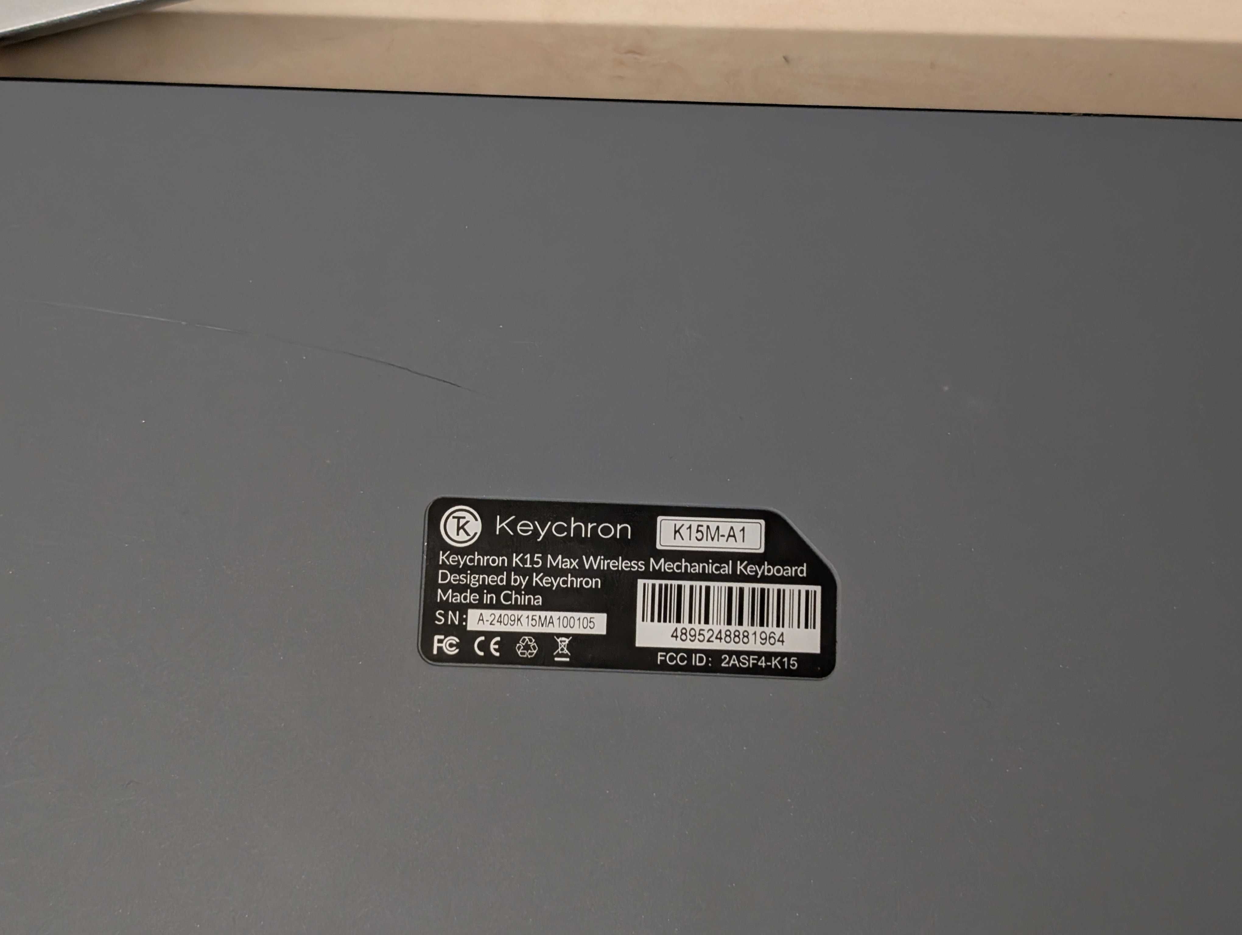 Klawiatura Keychron K15 Max Alice