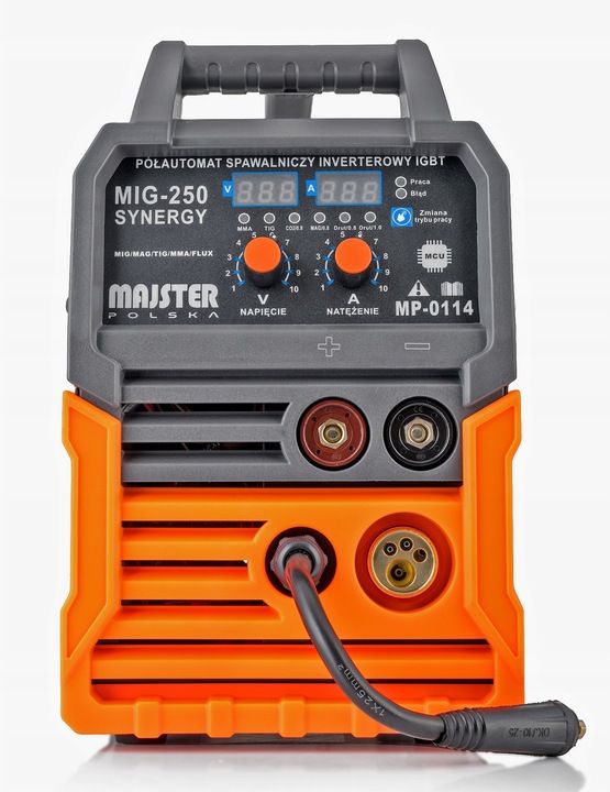 Spawarka Inwerterowa Migomat Mig Tig 250a Synergia Metalowy Podajnik D