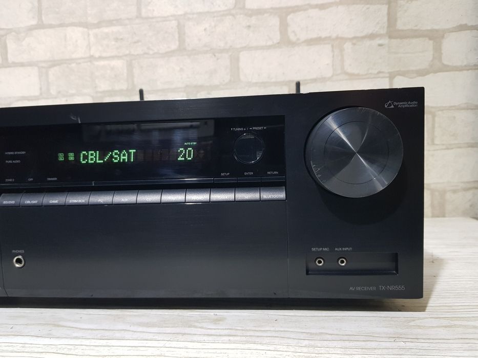 7.1AV ресивер Onkyo TX-NR 555 7х130Вт WiFi,Bluetooth, Spotify ,AirPlay