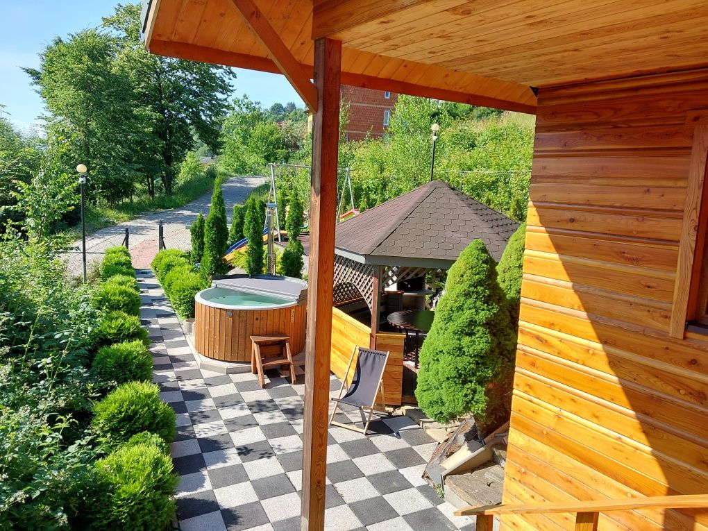 Domek w górach  8-osobowe, Jezioro Żywieckie. Balia/ Jacuzzi