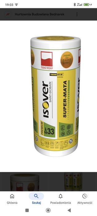 Wełna mineralna Isover