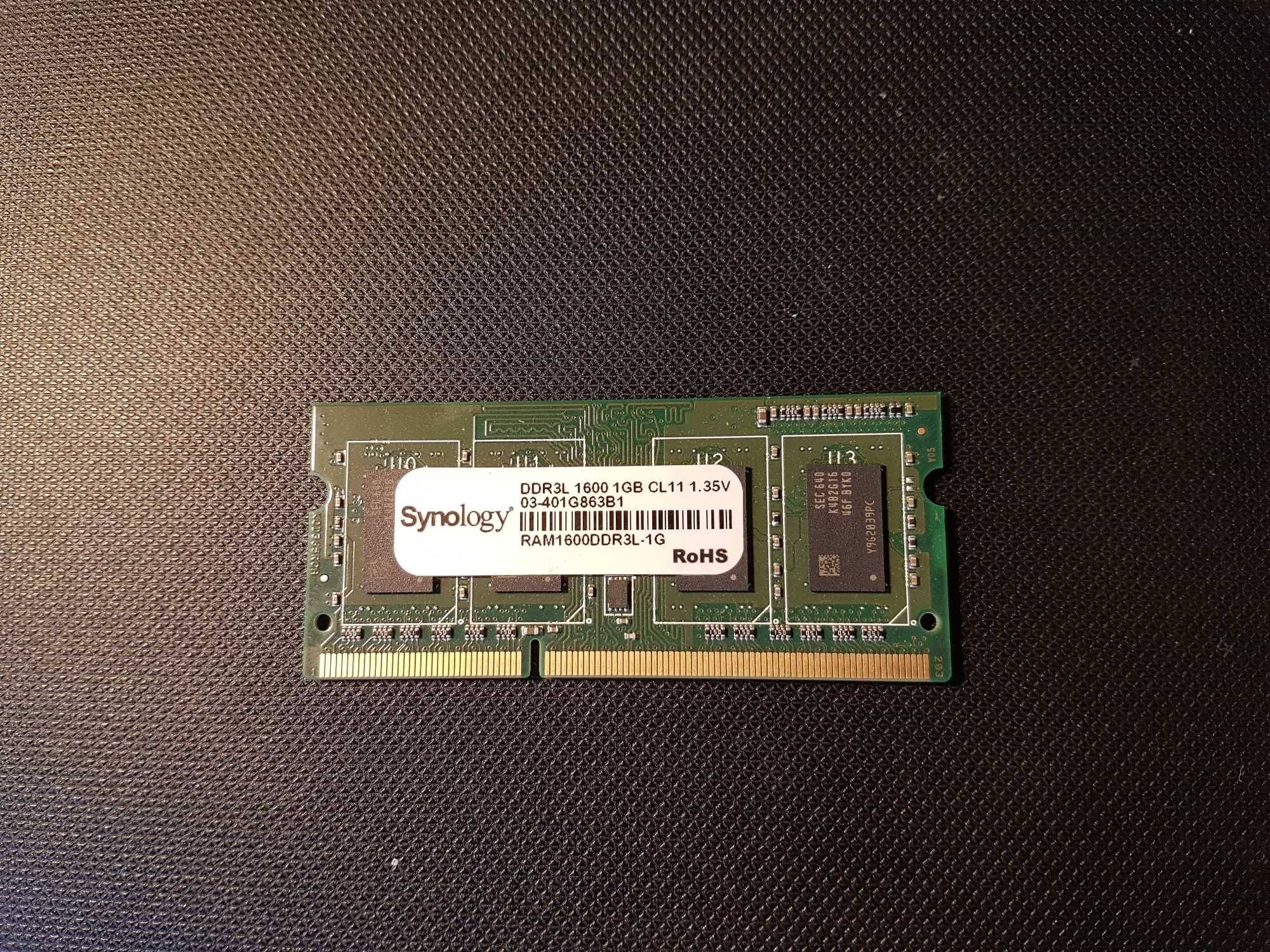 Synology RAM 1GB DDR3L 1600 CL11 1.35V Warszawa