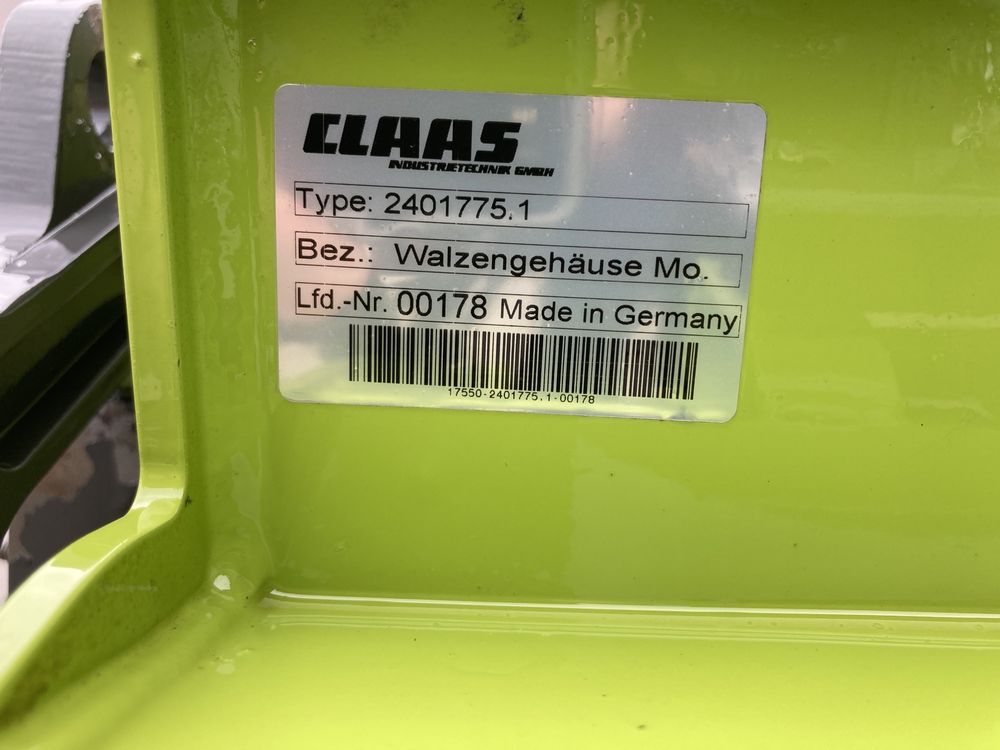 Kompletny gniotownik MCC SHREDLAGE walce walec CLAAS JAGUAR