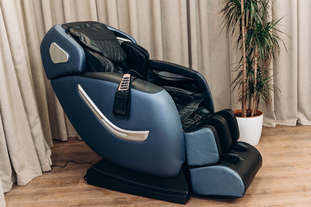 Масажне крісло XZERO Y9SL Premium Blue массажное кресло