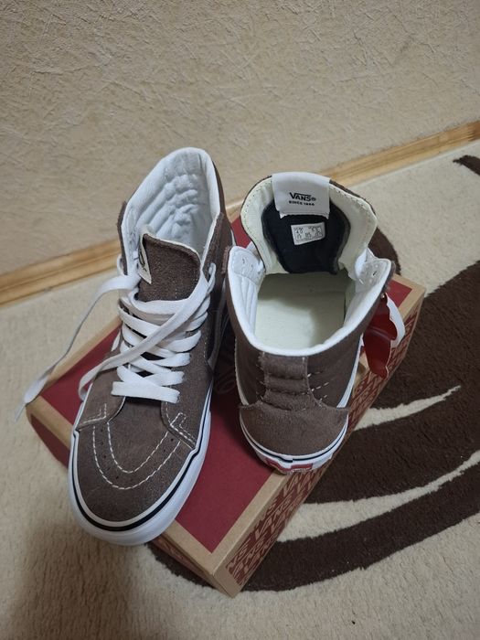 Нові коричневі Ванси, Vans 35 розмір,жіночі