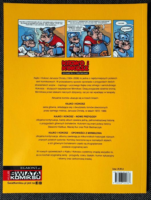 Kajko i Kokosz Opowieści z Mirmołowa - Łamignat Straszliwy komiks nowy