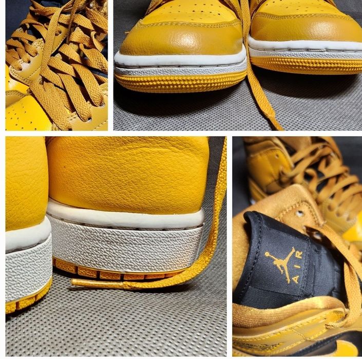 Buty Air Jordan 1 MID Chuntney/Taxi B/W - rozm. 40