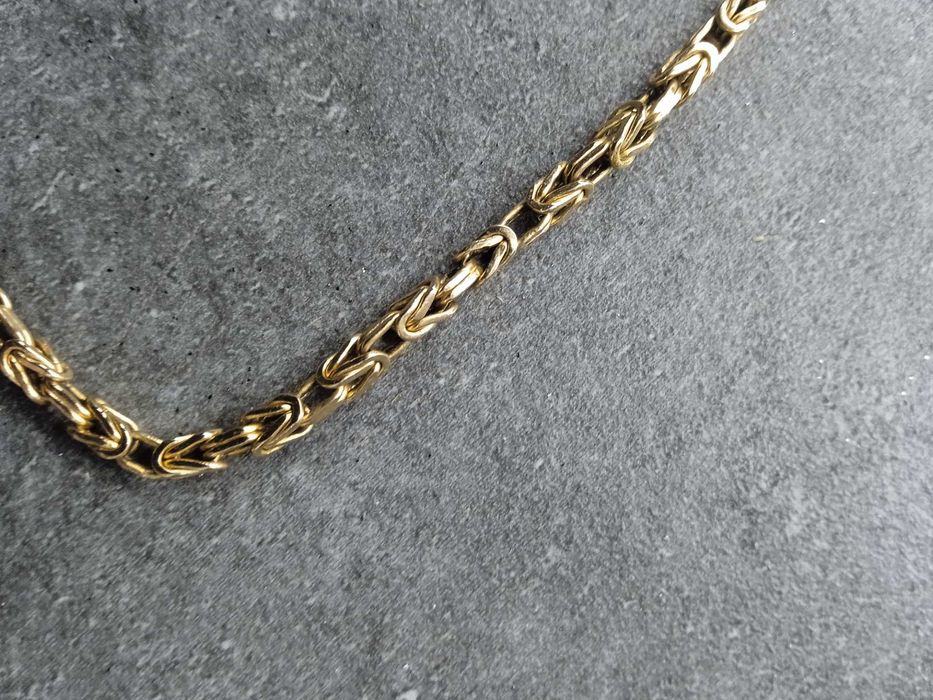 Złoty łańcuszek  królewski 585 25,5g