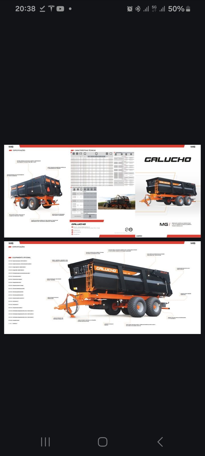 Reboque Galucho MG 10 EF