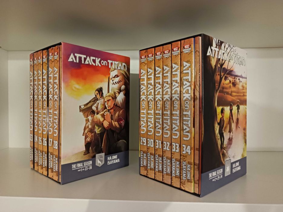 Attack on Titan manga completo (Inglês)