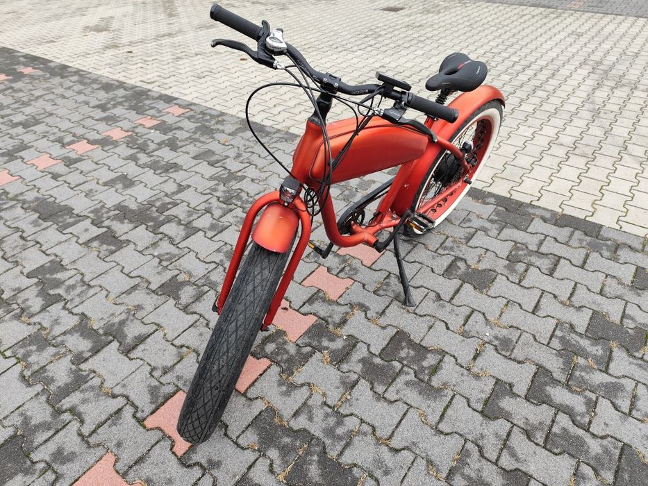 Fatbike rower elektryczny