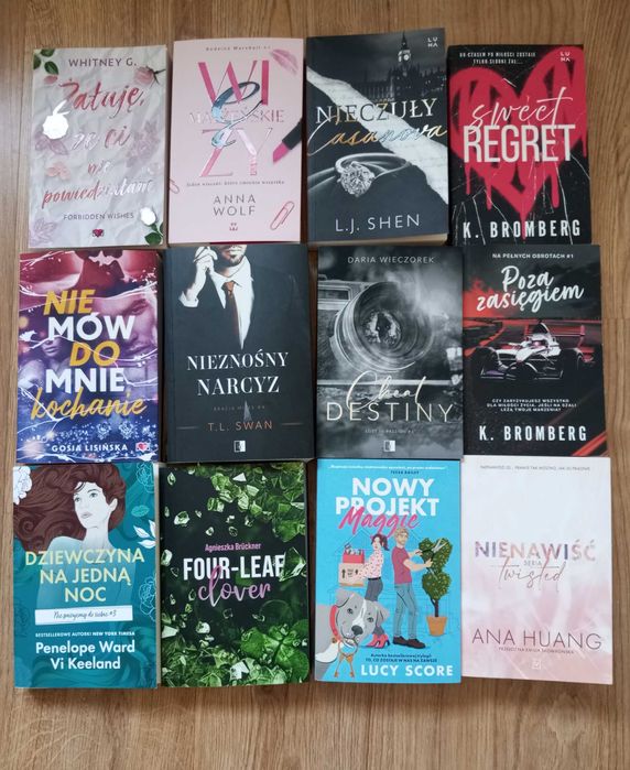 Romans Nowość Swan Wolf Keeland Ward Score Bromberg Huang Whitney G.