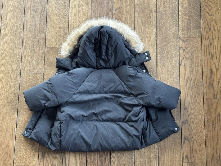 Zara дитяча зимова куртка пух