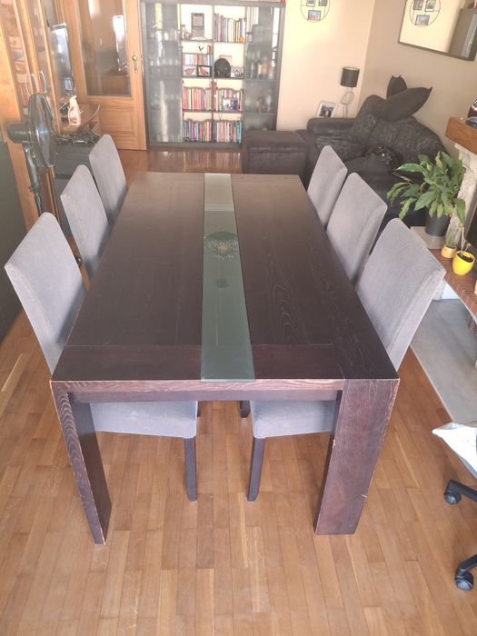 Mesa de Jantar e 6 cadeiras