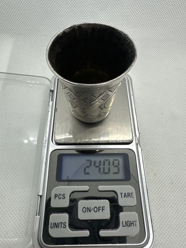 Рюмка стопка серебро 84 царизм
