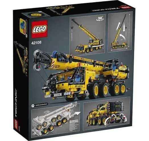 Конструктор LEGO Technic 42108 Мобильный кран (1292 Детали)