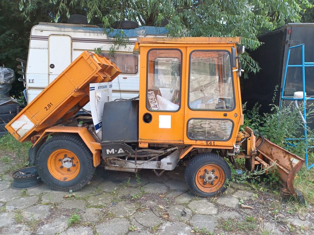 Boschung 4x4,Diesel VW,zamiana,plug,zamiatarka,multicar,unimog,