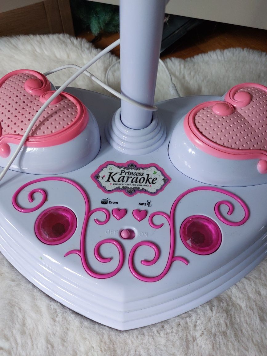 Mikrofon smyk Smiki Superstrar Microphone Karaoke zestaw dla dzieci