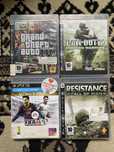 4 gry na play station 3, GTA4, CoD4 MW, Fifa 14, Resistance