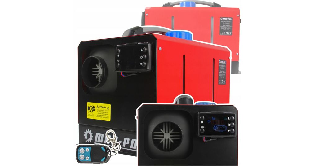 NAGRZEWNICA Spalinowa OGRZEWANIE Postojowe Garażowe do Garażu 12V 8KW