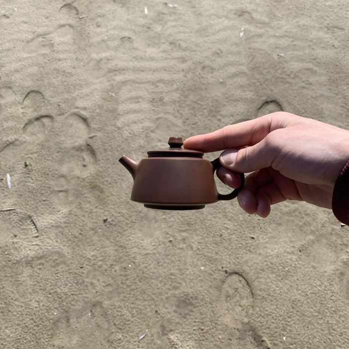 Чайник «Цзинь Чжун» глина китайський 110мл Нісінська кераміка Циньчжоу