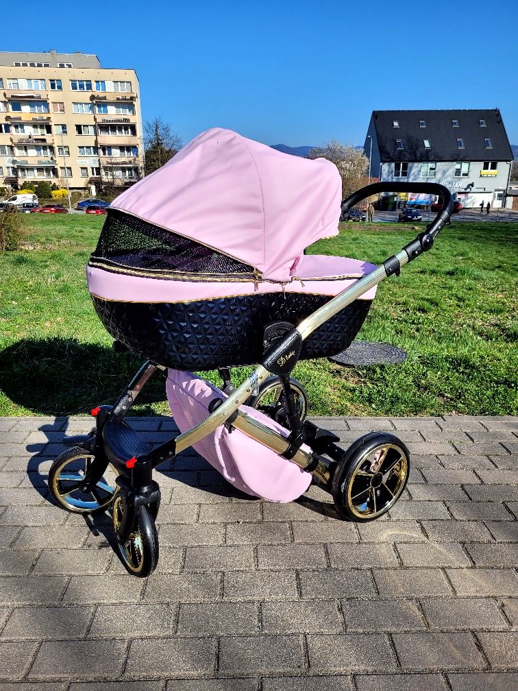 Wózek 3w1 dla dziewczynki