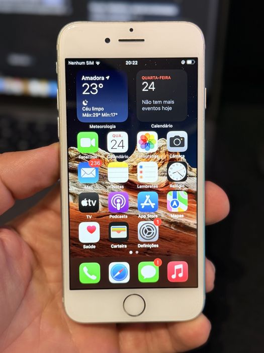 Iphone 7 32GB funciona tudo