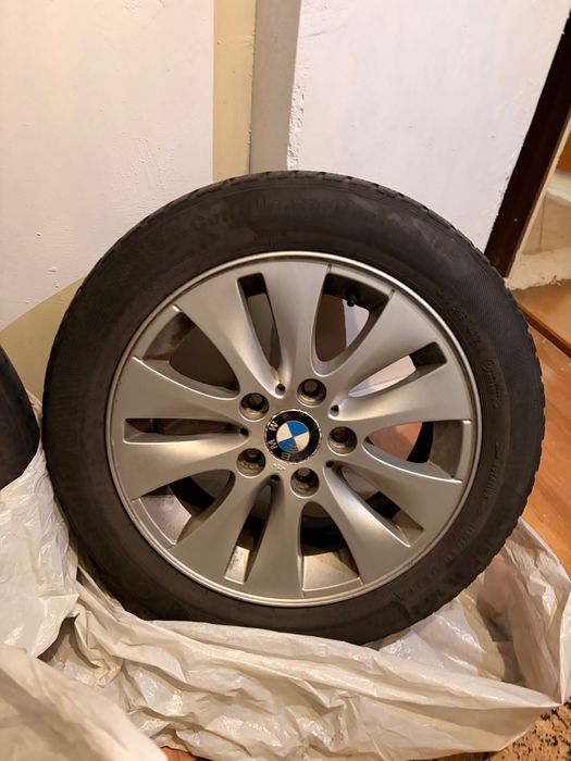 Felgi BMW z oponami Continental r16 Oryginalne