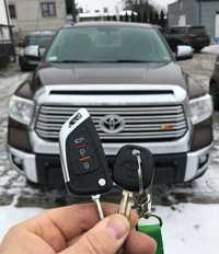Kluczyk Toyota Tundra, Sequoia, zakodowany, pilot, zgubione klucze