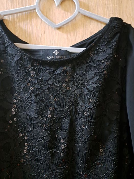 Sukienka czarna wizytowa rozmiar xxxl 20