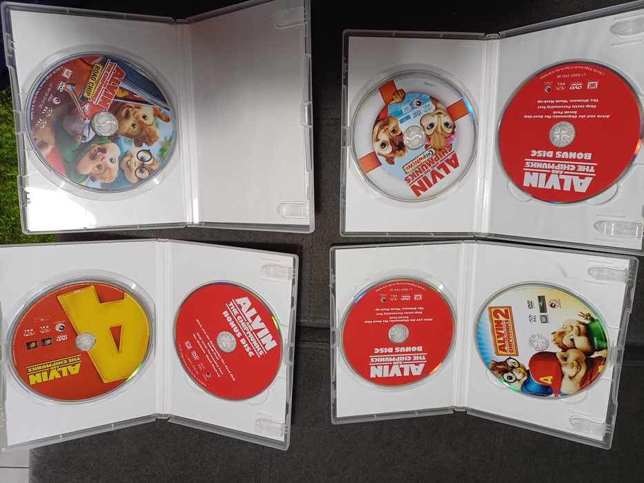 Pack Dvd's Alvin e os Esquilos