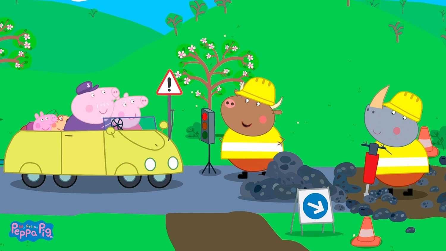 Moja Znajoma Peppa Pig Świnka Peppa Nintendo Switch dla dzieci PL