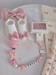 Zawieszka do smoczka prezent dla niemowlaka babyshower narodziny
