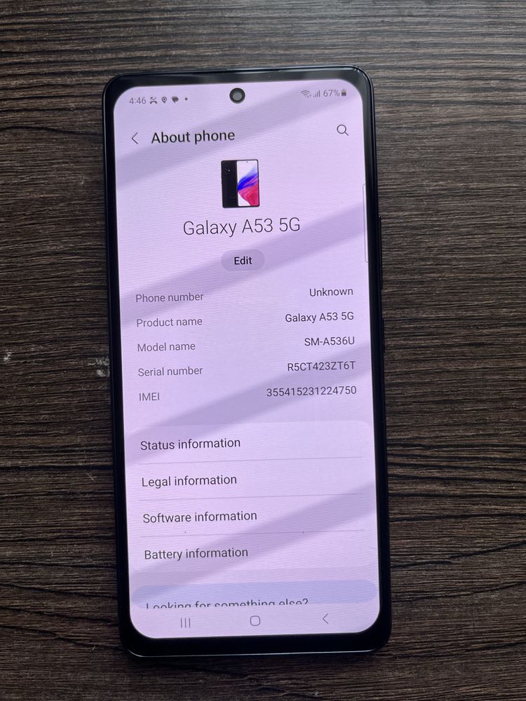 Смартфон Samsung A53 5G 6/128