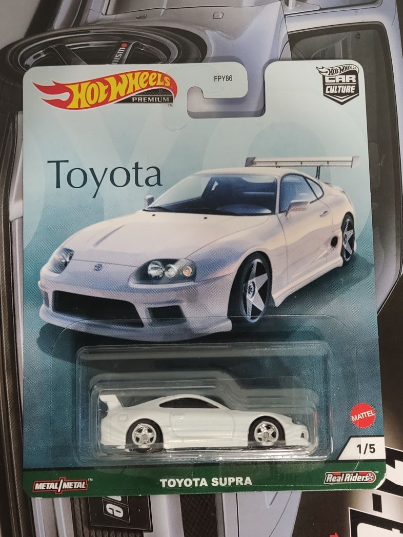 Hot wheels premium toyota supra mk4