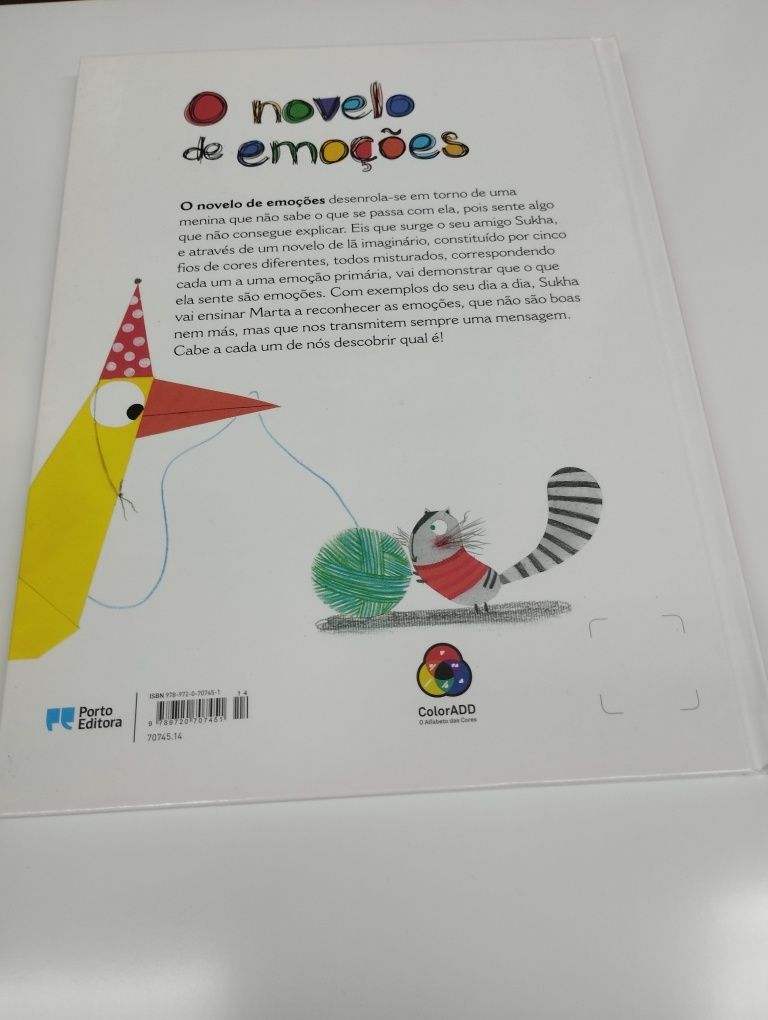 Livro O novelo de emoções