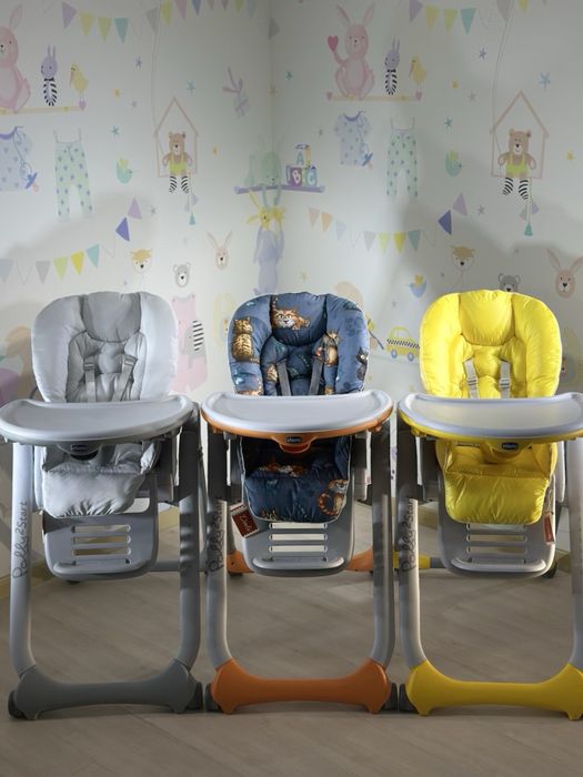 Стільчик для годування Chicco Polly 2 Start для кормления магазин бу
