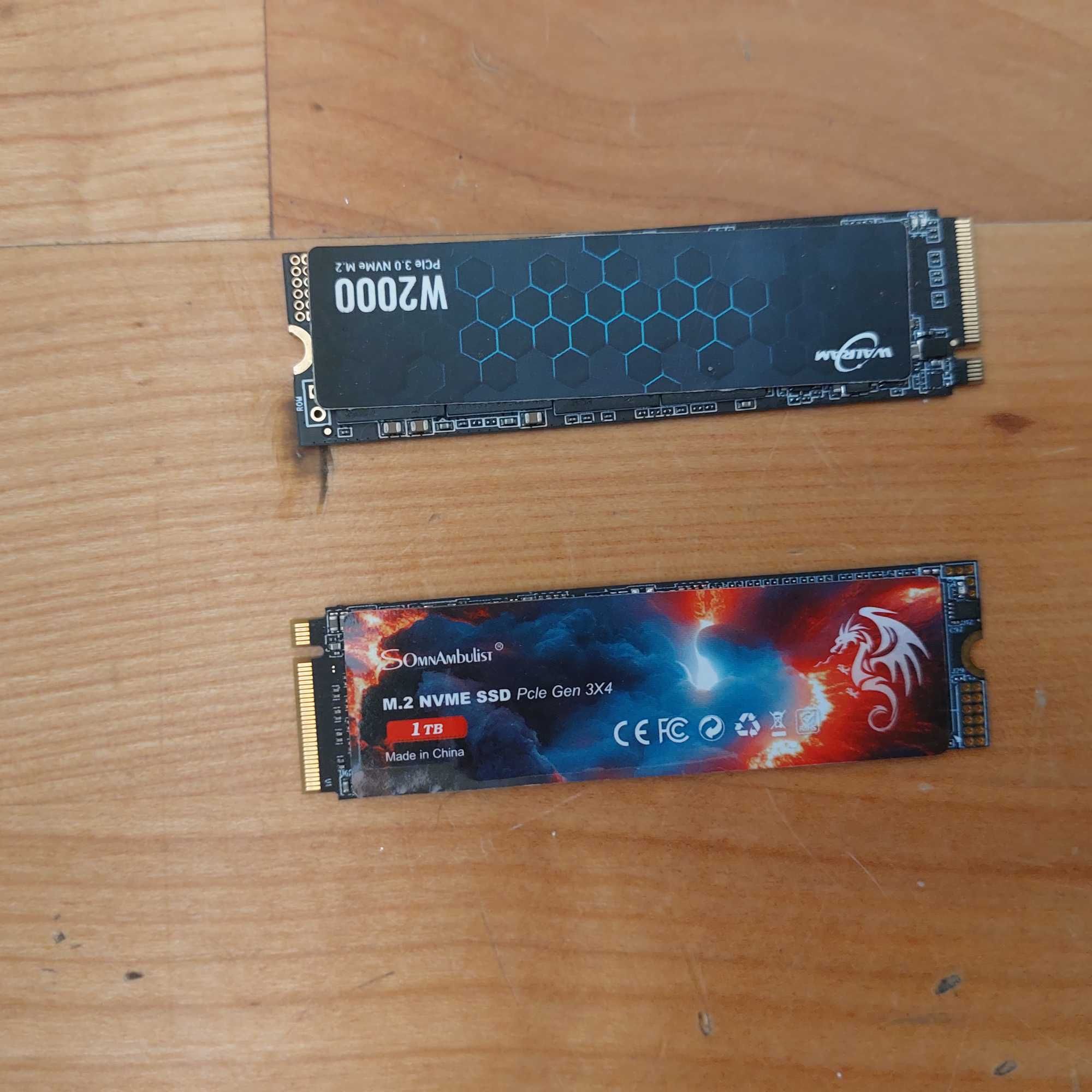 HDD 1TB-500GB-320GB SSD 1TB-512GB Нерабочие